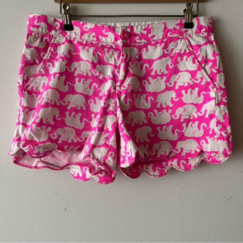 Lilly Pulitzer Tusk in Sun Pink Buttercup shorts size 2